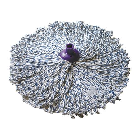 อะไหล่ม็อบคอตตอนหัวจุก SCOTCH-BRITE 5 นิ้ว สีม่วง