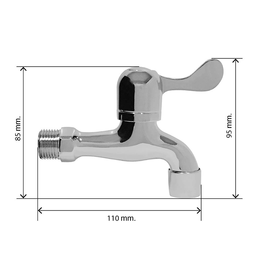 ก๊อกล้างพื้น 1ทาง NAPA 1237