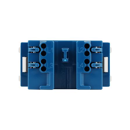 เต้ารับโทรศัพท์ PANASONIC 6P/4C WNTG15649 สีขาว_2