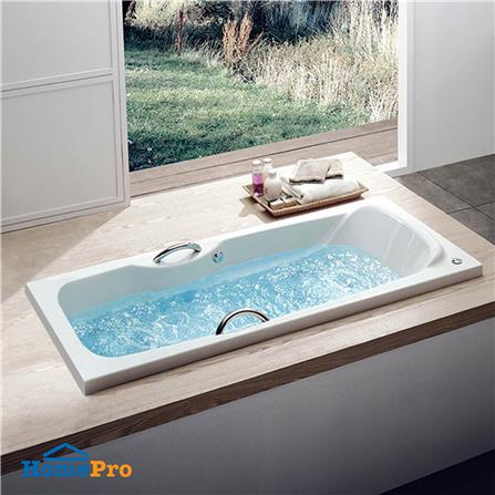 อ่างอาบน้ำ CRISTINA OZ-PA-160075WP 160 ซม. สีขาว_1