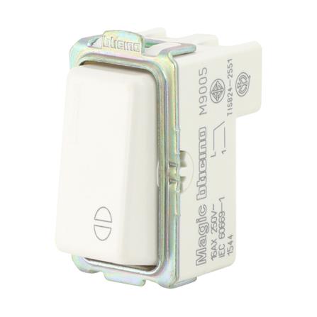 สวิตช์ 1 ทาง BTICINO SM9005 ขนาด 1 ช่อง สีขาว_1