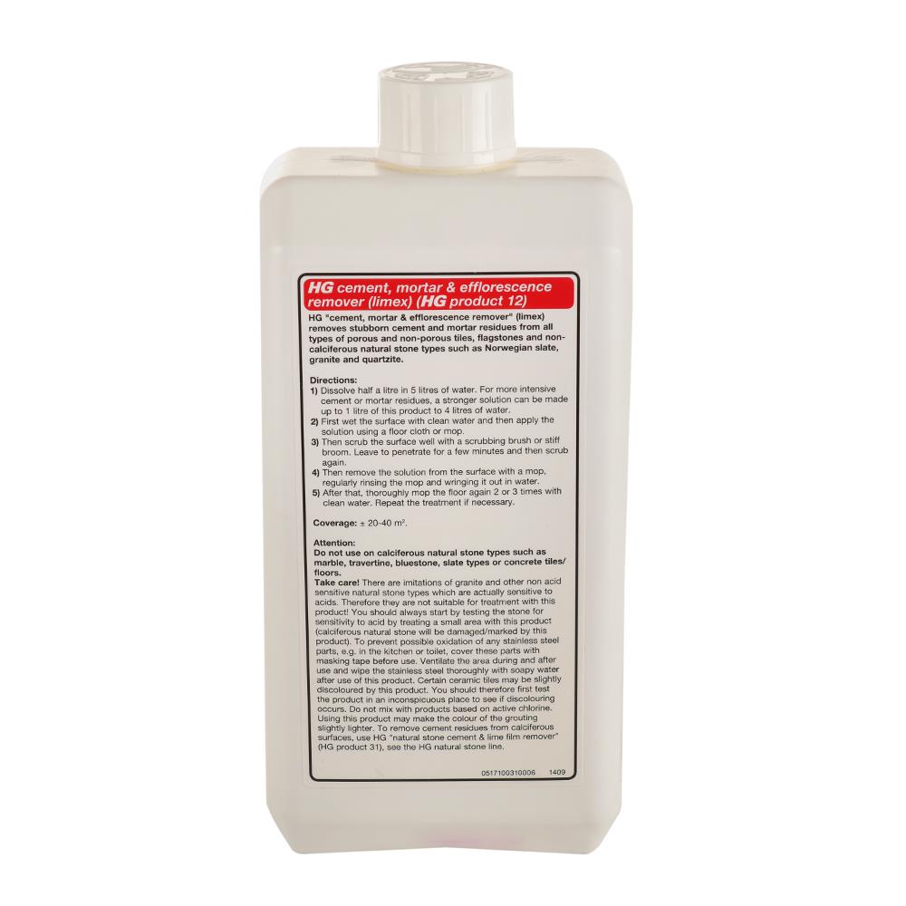 น้ำยาขจัดคราบน้ำปูนหินธรรมชาติ HG 1,000ml