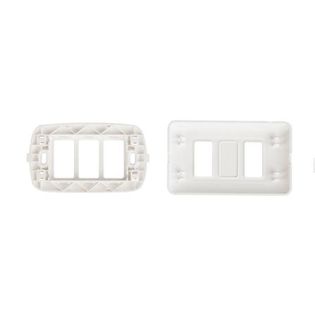 หน้ากาก 2 ช่อง BTICINO SM903/12P สีขาว_2