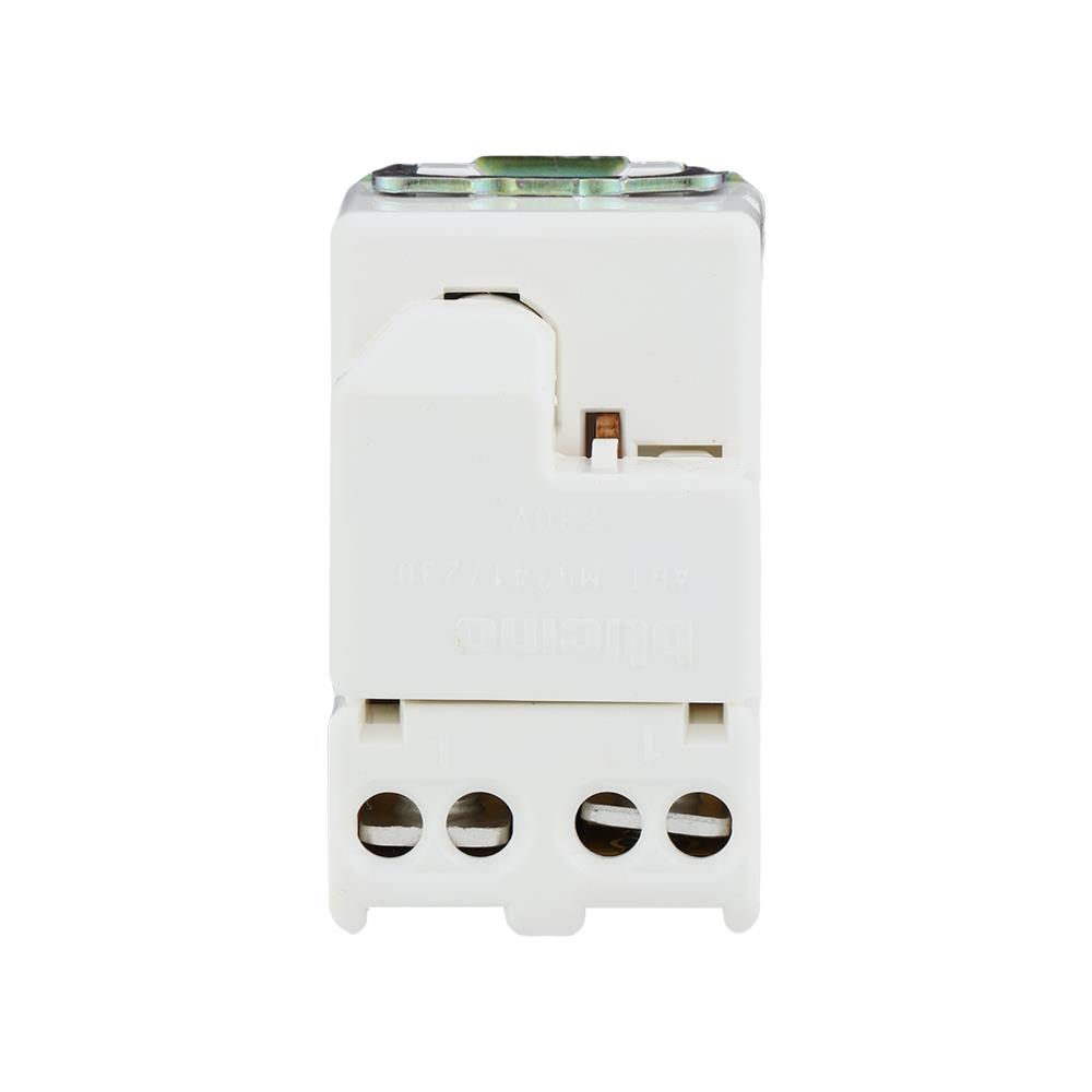 สวิตช์ 1 ทาง มีไฟ BTICINO SM9001L ขนาด 1 ช่อง สีขาว