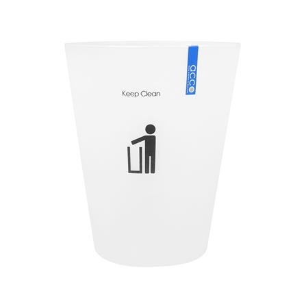 ถังขยะกลม ACCO ขนาด 4.5 ลิตร สีขาว_1