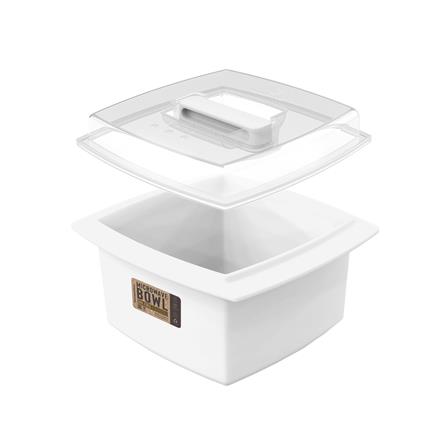 กล่องอาหารไมโครเวฟเหลี่ยม DOUBLE LOCK 4611 0.92 ลิตร_3