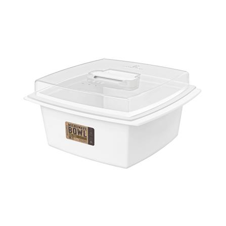 กล่องอาหารไมโครเวฟเหลี่ยม DOUBLE LOCK 4602 1.75 ลิตร_0