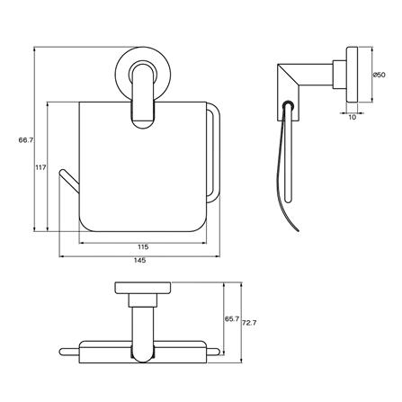ที่ใส่กระดาษชำระ WS AO-9302 สเตนเลส_1