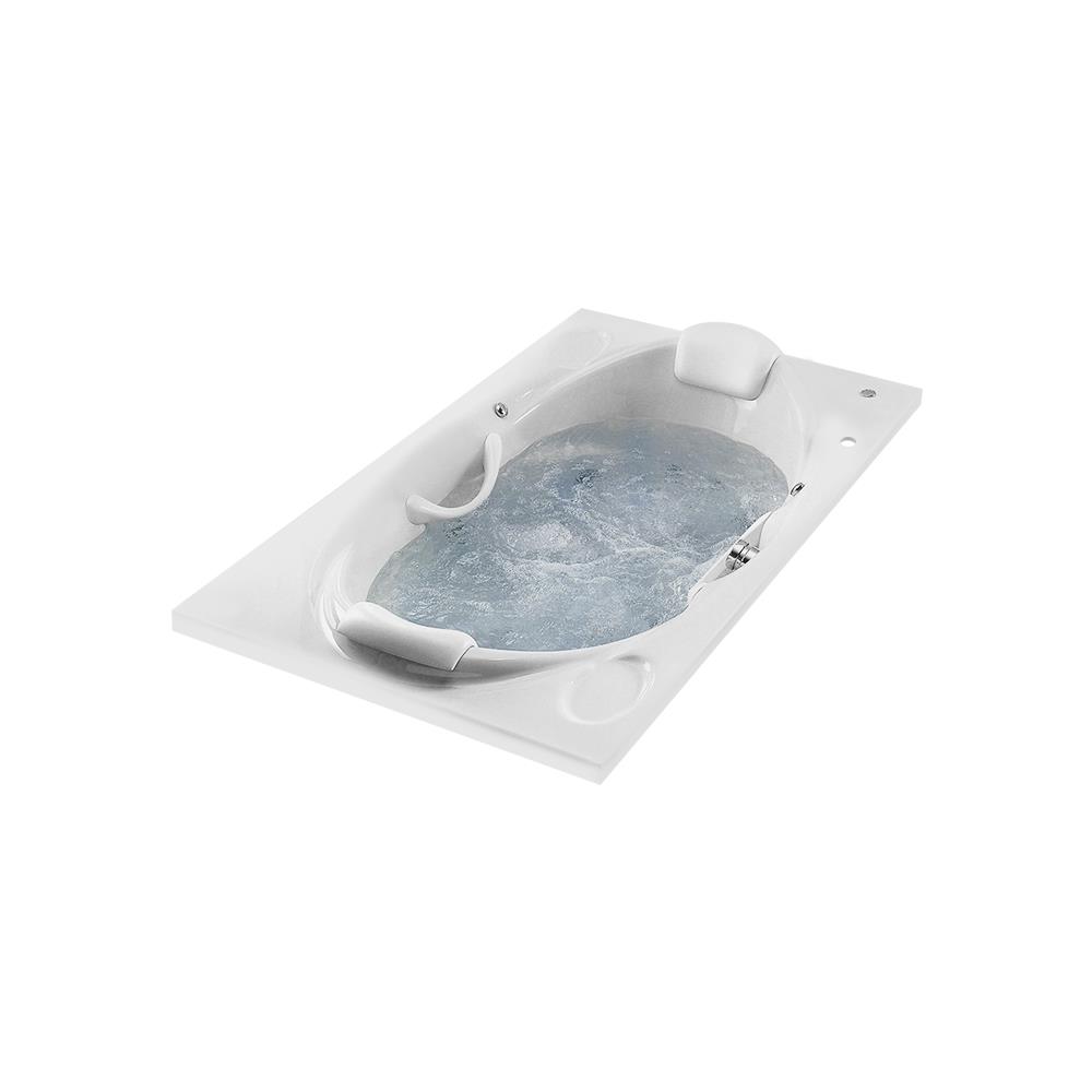 อ่างอาบน้ำ 185 ซม. CRISTINA OZ-SW185105BT สีขาว