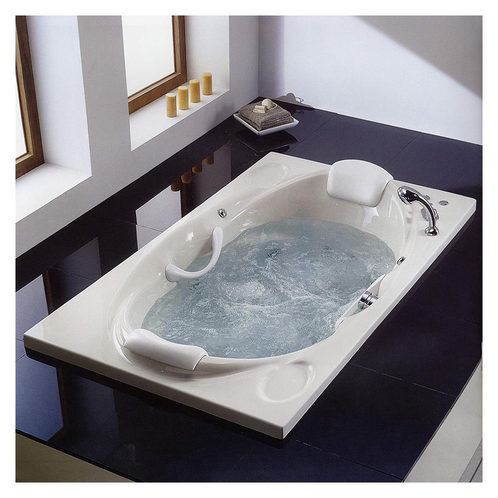 อ่างอาบน้ำ 185 ซม. CRISTINA OZ-SW185105BT สีขาว