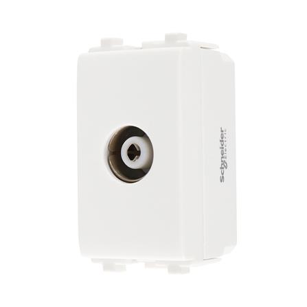 เต้ารับโทรทัศน์ 75 โอห์ม SCHNEIDER 3031TV75MS สีขาว_1