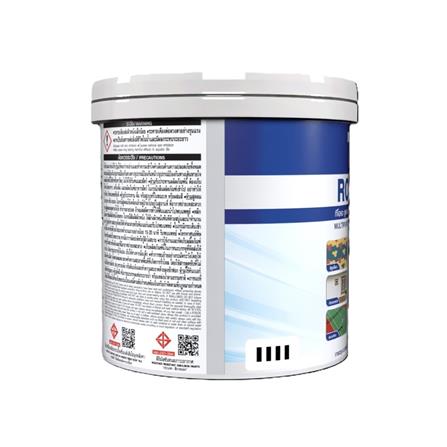 สีทาหลังคา TOA ROOF PAINT R690 สีน้ำตาลโกเมน 1 แกลลอน_3