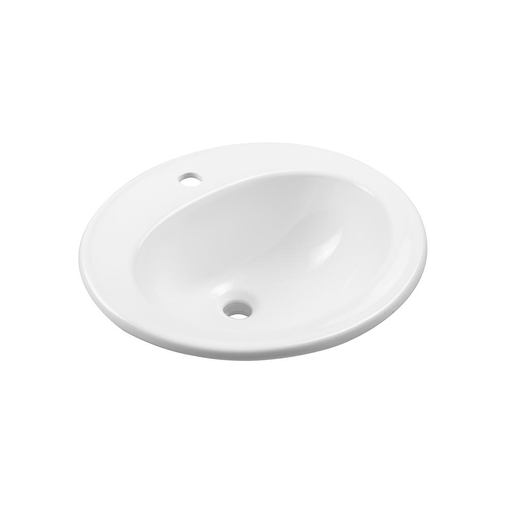 อ่างล้างหน้าแบบฝังบนเคาน์เตอร์ KOHLER K2196X สีขาว