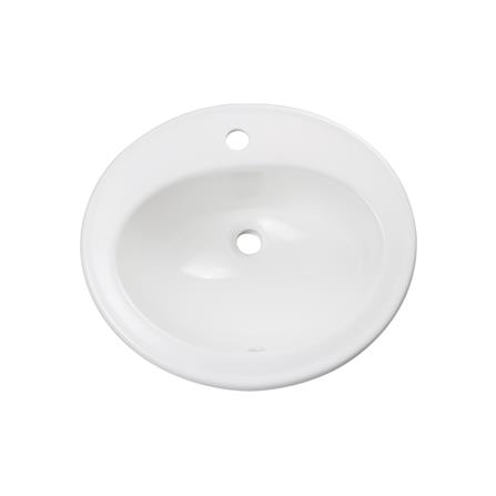 อ่างล้างหน้าแบบฝังบนเคาน์เตอร์ KOHLER K2196X สีขาว_1