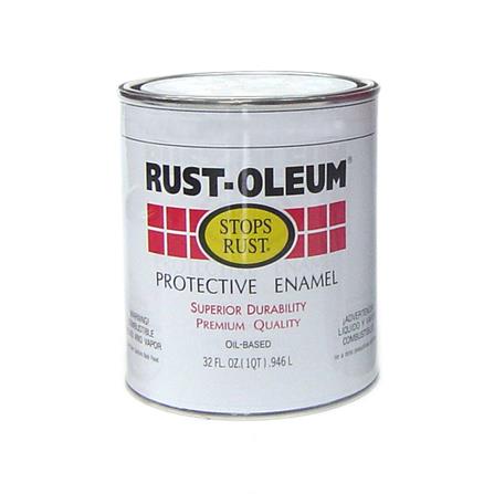 สีน้ำมัน RUST-OLEUM 187-4 สีเทา เงา 1/4 แกลลอน