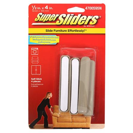 FURNITURE SLIDER SUPER SLIDERS 4700595 RECTANGULAR 1.5X4