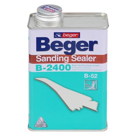 สีรองพื้นไม้ BEGER SANDING SEALER B2400 1/4 แกลลอน_0