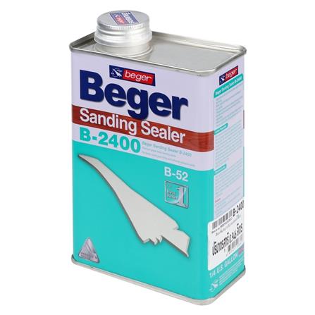 สีรองพื้นไม้ BEGER SANDING SEALER B2400 1/4 แกลลอน_1