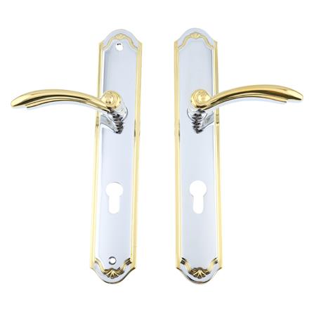 มือจับก้านโยกห้องทั่วไป MORTISE  MTL 2358 สีทองเงา