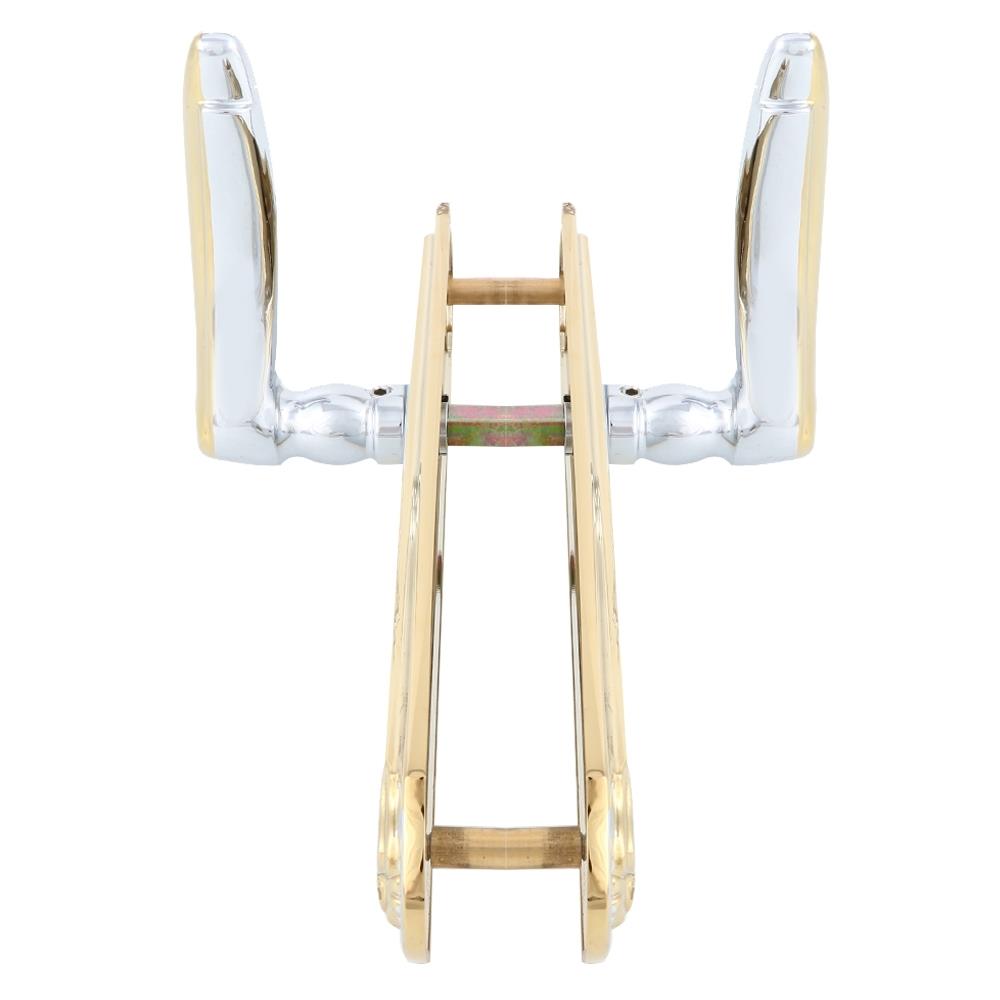 ชุดมือจับก้านโยกหลอก (DUMMY MORTISE)  MUL-T-LOCK 2358 สีทองเงา