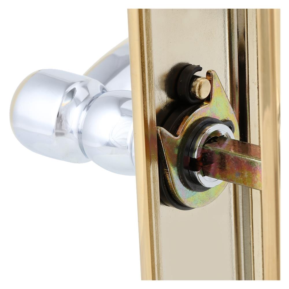 ชุดมือจับก้านโยกหลอก (DUMMY MORTISE)  MUL-T-LOCK 2358 สีทองเงา