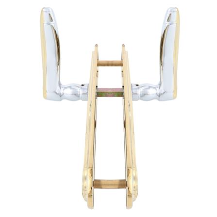 ชุดมือจับก้านโยกหลอก (DUMMY MORTISE)  MUL-T-LOCK 2358 สีทองเงา_1