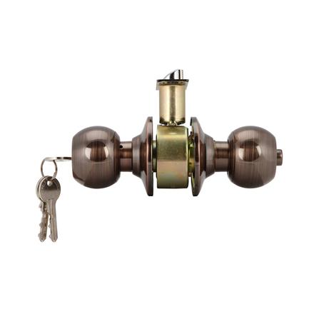 ลูกบิดประตู หัวกลม HAFELE 489.93.144 สีทองแดงรมดำ_3