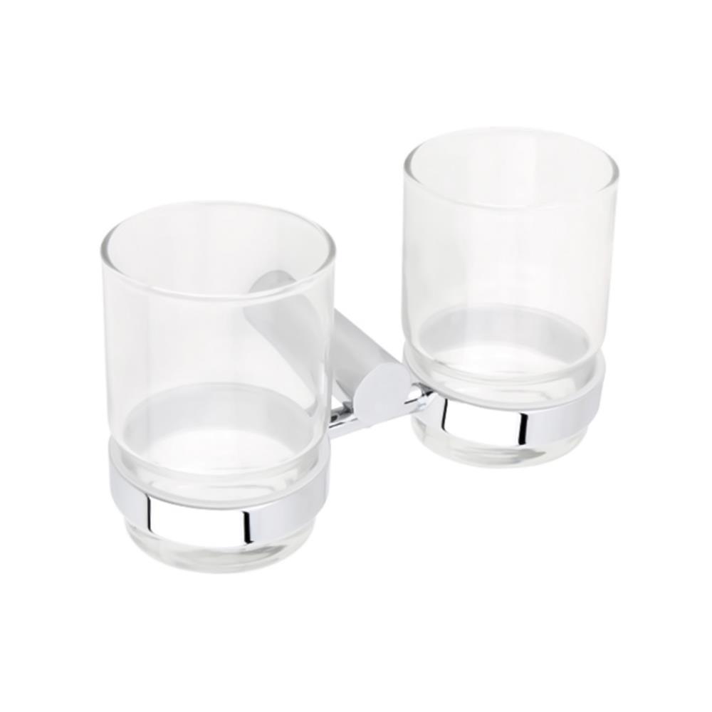 ที่ใส่แปรงพร้อมแก้ว HAFELE 499.98.063 สีโครม