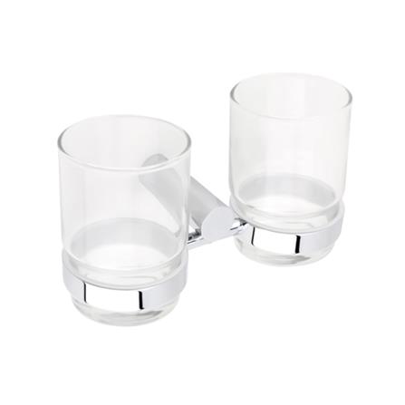 ที่ใส่แปรงพร้อมแก้ว HAFELE 499.98.063 สีโครม_0