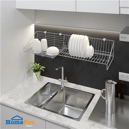 ชั้นคว่ำจานติดผนัง100cm HC/KECH HWS005_4