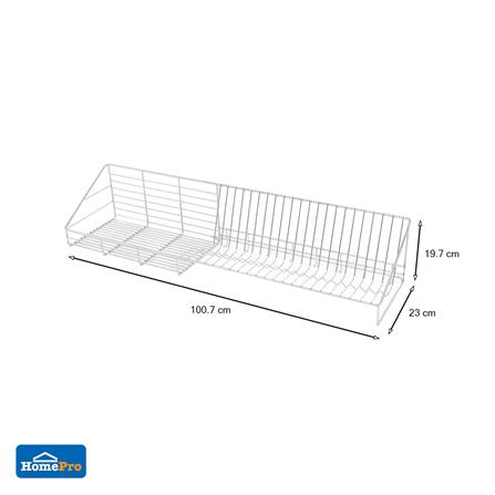 ชั้นคว่ำจานติดผนัง100cm HC/KECH HWS005_5