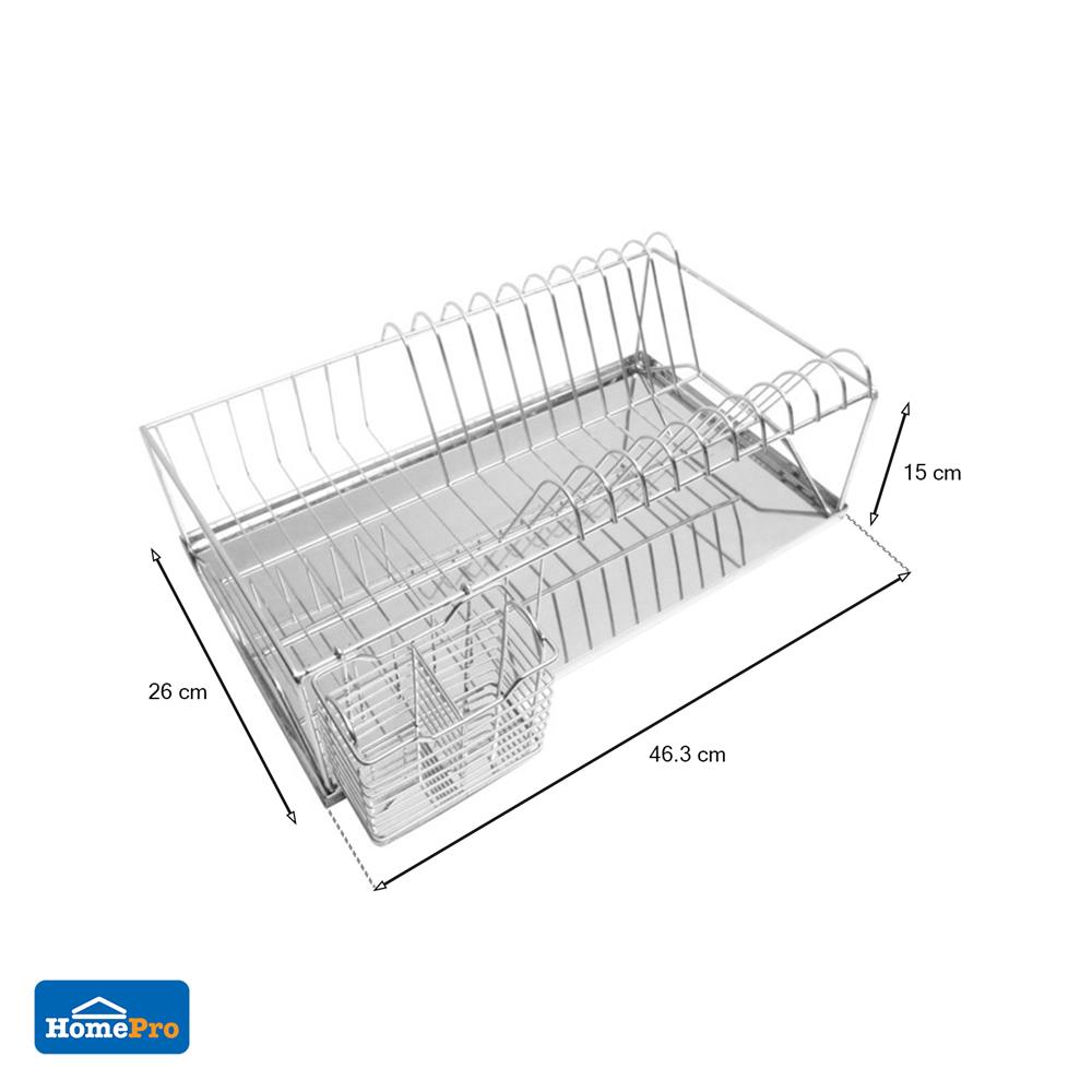 ชั้นคว่ำจานสเตนเลส เล็ก KECH HMS028
