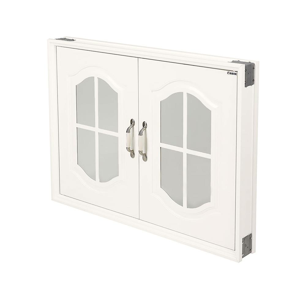 บานซิงค์ ABS CABIN IRIS 85.5x65.5 ซม. สีครีม