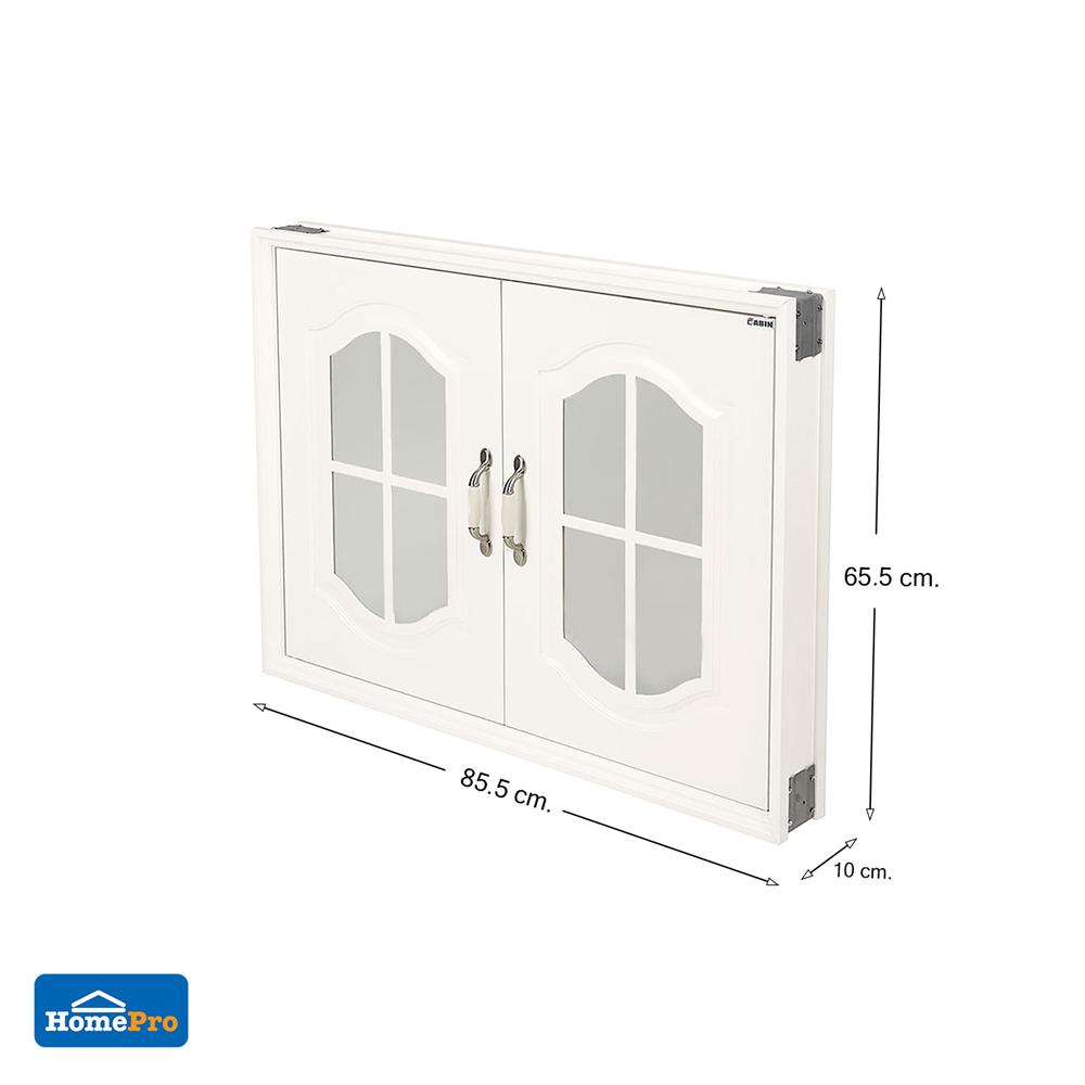 บานซิงค์ ABS CABIN IRIS 85.5x65.5 ซม. สีครีม