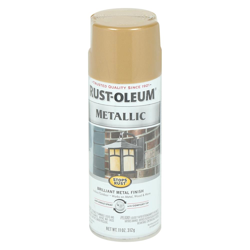 สีสเปรย์เคลือบเมทัลลิกกันสนิม RUST-OLEUM 7270 11ออนซ์