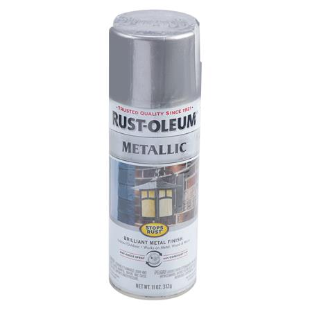 สีสเปรย์เคลือบเมทัลลิกกันสนิม RUST-OLEUM 7271 11ออนซ์_0