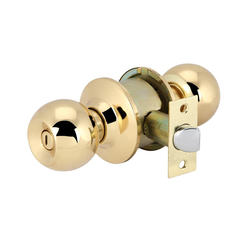 ลูกบิดห้องน้ำ หัวกลม HAFELE 489.93.147 สีทองเหลืองเงา