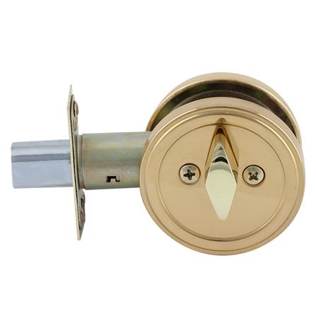 กุญแจลิ้นตาย 1 ด้าน HAFELE 911.22.396 สีทองเหลืองเงา_1