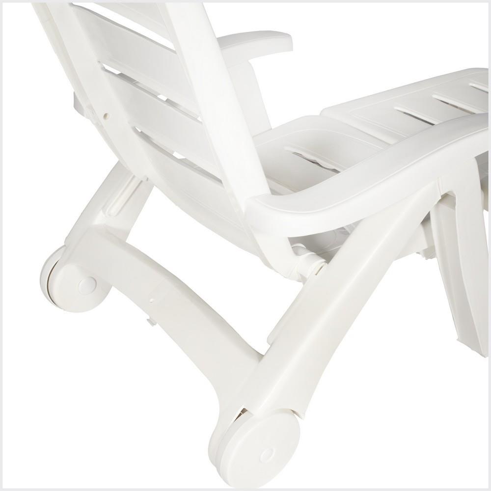 เก้าอี้ริมสระ SPRING JASMINE XDC-119 สีขาว