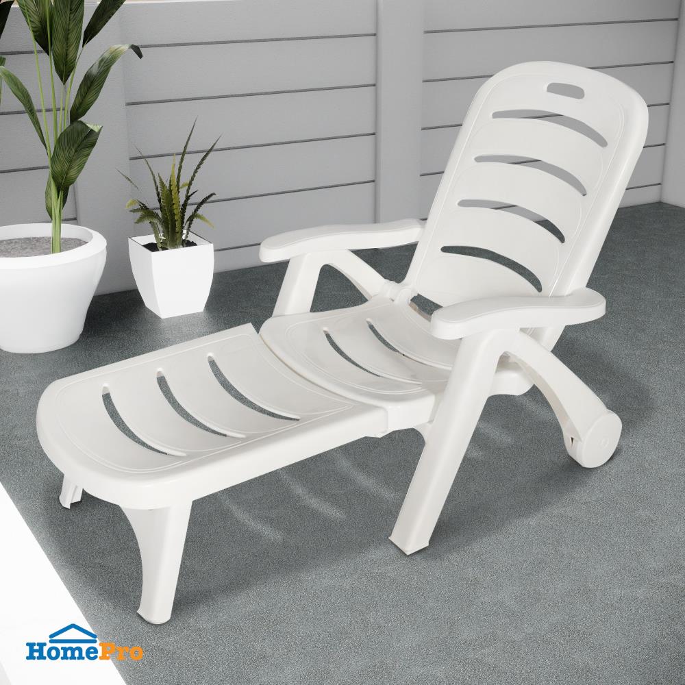 เก้าอี้ริมสระ SPRING JASMINE XDC-119 สีขาว