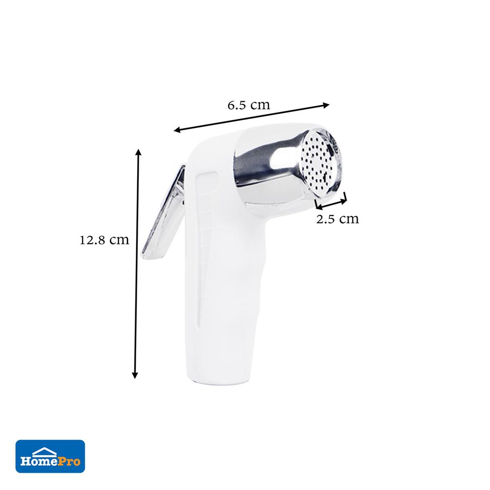 สายฉีดชำระครบชุด BATH TIME BT-WH 9332 สีขาว