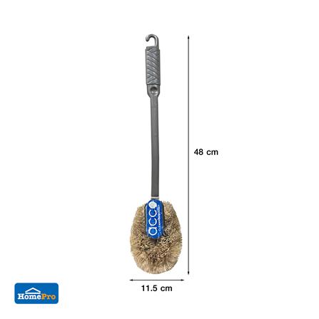 แปรงกากมะพร้าวล้างสุขภัณฑ์ ACCO 755GY สีเทา_4