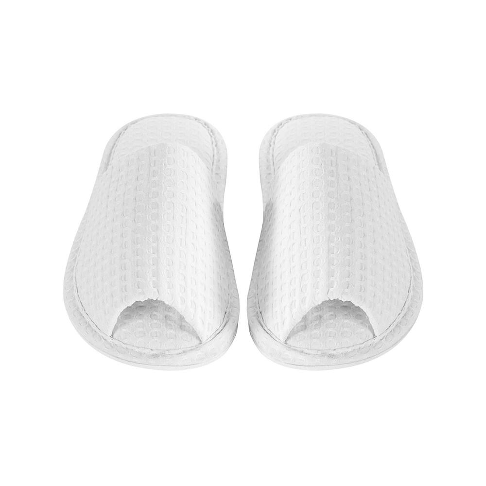 รองเท้าสลิปเปอร์ HOME LIVING STYLE WAFFLE WAFFLE สีขาว