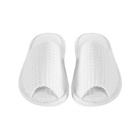 รองเท้าสลิปเปอร์ HOME LIVING STYLE WAFFLE WAFFLE สีขาว_2