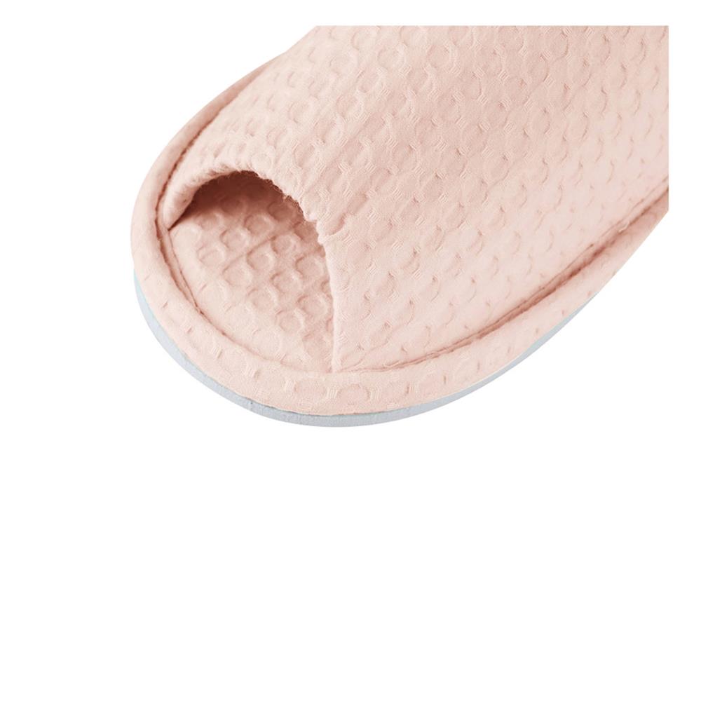 รองเท้าสลิปเปอร์ HOME LIVING STYLE WAFFLE WAFFLE สีชมพู