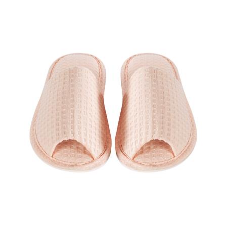 รองเท้าสลิปเปอร์ HOME LIVING STYLE WAFFLE WAFFLE สีชมพู_2
