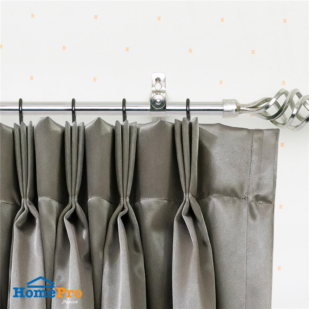 ห่วงคล้องรางเหล็ก HOME LIVING STYLE 30 มม. สีดำ (แพ็ก 10 ชิ้น)