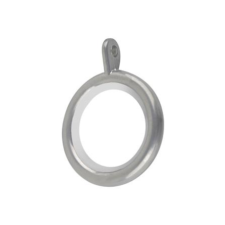 ห่วงคล้องรางเหล็ก HOME LIVING STYLE 30 มม. สีเงิน (แพ็ก 10 ชิ้น)