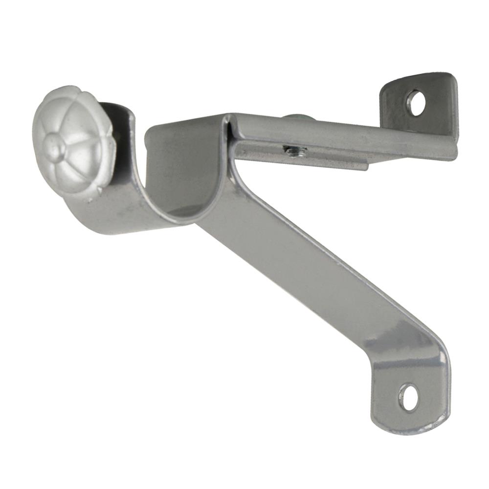 ขารับราง 1 ชั้น เหล็ก HOME LIVING STYLE 19 มม. สีเงิน