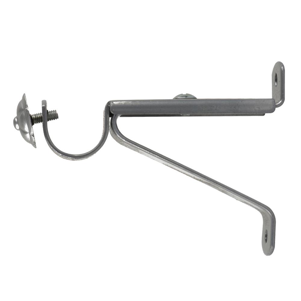 ขารับราง 1 ชั้น เหล็ก HOME LIVING STYLE 19 มม. สีเงิน